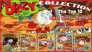 The Top 10 Best Dizzy Games For The C64!!