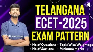 TG ECET 2025 Exam Pattern|Telangana ECET 2025 Exam Pattern||TG ECET  2025 Details