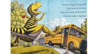 How Do Dinosaurs Go to School? 🦕🦖  🎒✏️🏫🍎 Jane Yolen (Author) Mark Teague&nbsp;(Illustrator)