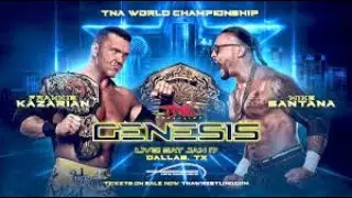 TNA Genesis 2026(Jan. 17th, 2026), The TNA World Championship match was the main event!