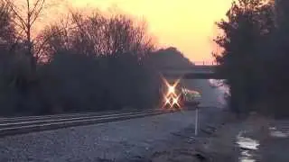 Amtrak 514 leads the NS 03G