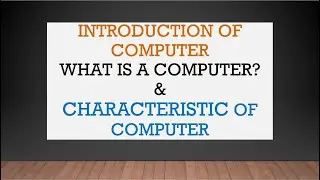 Basic knowledge Of Computer(lecture-1)(computer succeed)
