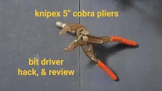 5-дюймовые плоскогубцы Knipex Cobra. Лучшие плоскогубцы для повседневного ношения, которые вы можете купить!