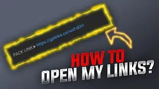 How To Open My Links?🤔 || How To Open Gp Links || Freaky Editz🔥