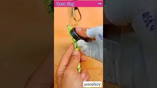 Knot ring #shorts #knot #simpul #tali #talitemali #tutorial #cara #method #creative #tips #ideas