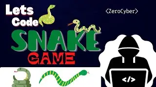 Coding Snake Game in HTML CSS & JavaScript Step by Step