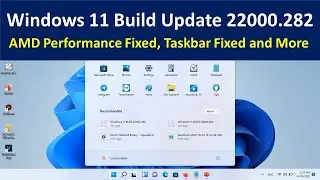 Upgrade to Windows11 Build 22000.282