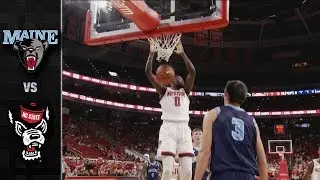 Maine vs. NC State Basketball Highlights (2018-19)