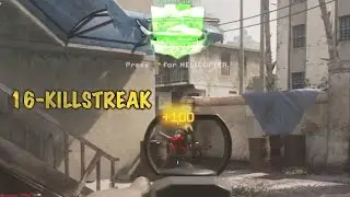 COD MWR -  16-killstreak against campy players