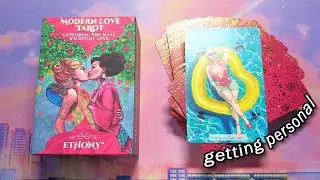Spilling personal stories ✦ Modern Love Tarot Deck Walkthrough