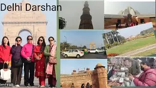 Delhi Darshan garnu gako nana ,didi ,vanji haru sanga 🙂🙂❤️❤️
