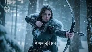 Skadi's Fury: Epic Nordic Winter Goddess Battle Music | Dark & Chilling Instrumental