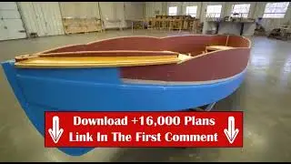 Build Your Own Wooden Skiff Boat from PDF Plans for Beginners