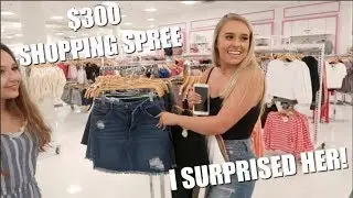 SURPRISING HER WITH A BACK-TO-SCHOOL SHOPPING SPREE!