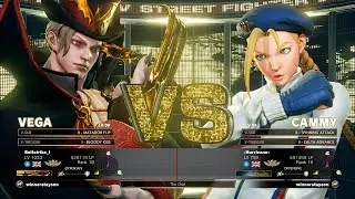 SFV CE Replay Vega ( Boltstrike_I ) vs Cammy ( -Hurricane- )