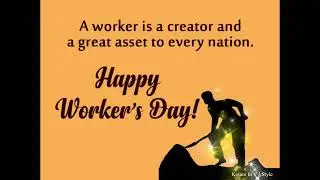 Happy Labor Day Gif Animated Image | World Labor Day | Labor Day Wishes | #laborday |#happylaborday