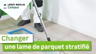 Comment changer une lame de parquet stratifi&eacute; ? Leroy Merlin