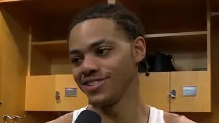 Keyonte George PostGame Interview | Utah Jazz vs Chicago Bulls