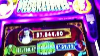 MAX BET Monster Progressives Slot Wins