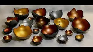 Hand-Cast Concrete Bowls