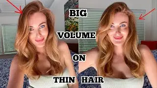 Thin Hair? No Problem! Get Big Volume with These Simple Tricks! Best Tutorial!