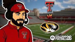 Texas Tech CFB 26 $1,000 Online Dynasty Big 12 Championship vs Missouri
