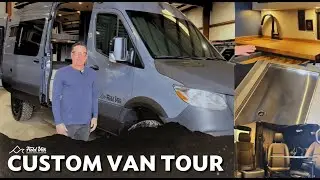 Ultimate Off-Road Sprinter Build | Custom 170&rdquo; AWD Camper Van by Field Van