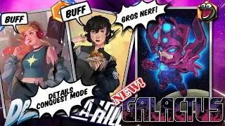 💀NERF DE GALACTUS & DETAILS DU CONQUEST MODE - MARVEL SNAP FR