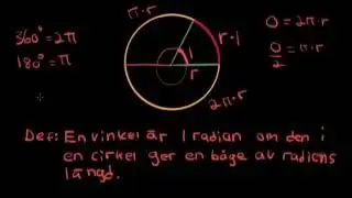 Introduktion till radianbegreppet- Matte 4