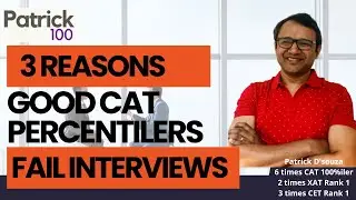 3 причины, по которым кандидаты с высокими баллами CAT проваливают собеседования | Советы по подг...