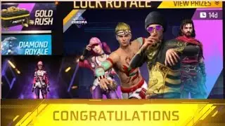 I lost my 10000 gold 😰 in Gold rush events 🤬 free fire new events ll ff new events ll 👉️subscribe 😘