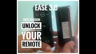 Unlock your remote - Sealy Ease base (2021)
