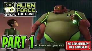 Ben 10: Alien Force Walkthrough Gameplay Part #1 (NO COMMENTARY)