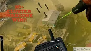 Warzone | Winning w/ 20 Cluster Strikes and a Helicopter!! They never had a chance!!