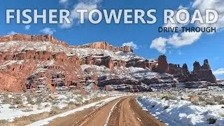 Fisher Towers Road [Drive-Through] - Colorado Riverway BLM (Moab Field Office)