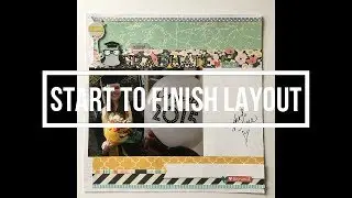 Scrapbook Layout - Start to Finish (#27)