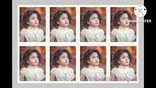 Passport size photo| multiple photos|using simple method|8 passport size photo|kelvikenna pathil😃