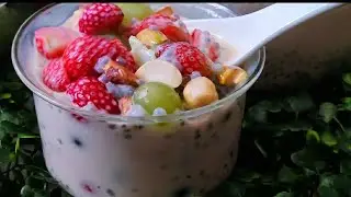 FRUIT SOGO #DESSERT RECIPE..#streetfood#chennaistreetfood