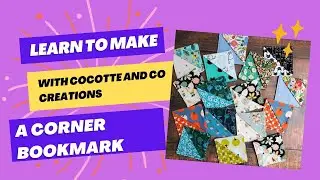 Corner Bookmark Sewing Tutorial
