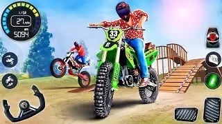 Motocross Racing Offline Games - Offroad Driving - Motocross Racing Offline Games Android gameplay