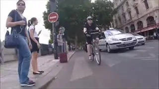 Cycling from The Eiffel Tower to Gare du Nord
