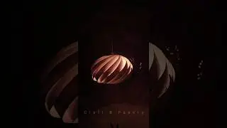 DIY Paper Lampshade Tutorial - Easy and Affordable  😱 #diy #shorts #diy #trendingshorts #viral