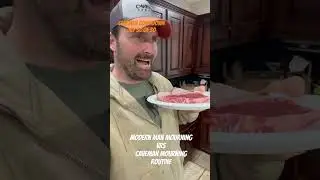 Caveman vs Modern man Routine
