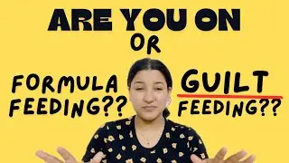 Guilt free formula feeding || formula feeding tips #miushamehta