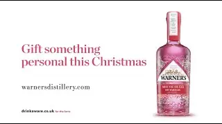 Gift something personal this Christmas, ITV 2020 Rhubarb gin advert.