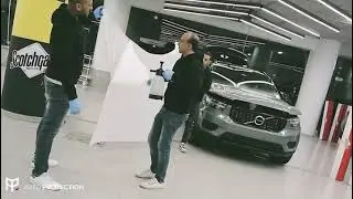 how to install ppf paint protection film clear bra 3m VOLVO xc 3m authorized dealers