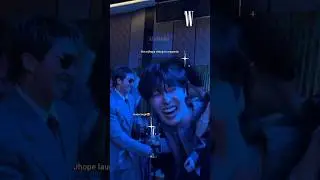 Rm ,jhope & v reaction and vibing to illit Magnetic at wkorea event#bts#rm#jhope#v#wkorea