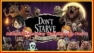 Don't Starve Pocket Edition Android Gameplay Walkthrough Part 1