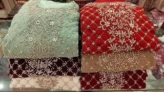 ঈদ স্পেশাল ডিজাইনার ফারসি প্লাজু দিয়ে লাক্সারি কাজের পার্টি থ্রিপিস | Readymadeluxury Pakistani 3pc