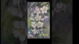 sakura【youya Japanese art 】桜/まつもとゆうや/日本画